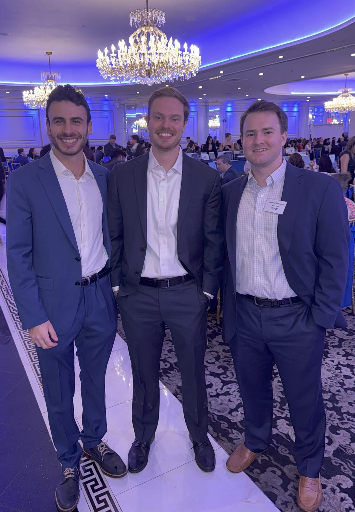 Left to Right, Noah Gold, Michael Gilmore, Sam Ailsworth.
